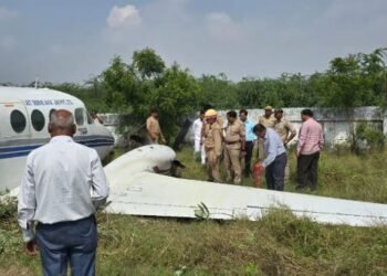 विमान हादसे में बाल बाल बचे भोपाल के उद्योगपति