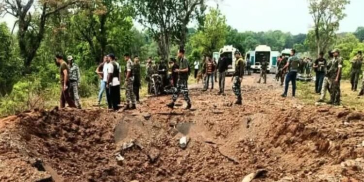 अरनपुर नक्सली हमला और IED विस्फोट मामले में NIA का एक्शन, 12 ठिकानों पर मारी रेड