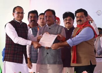 केंद्रीय मंत्री शिवराज सिंह चौहान ने किया छत्तीसकला ब्राण्ड एवं डिजिटल फाइनेंस बुकलेट का किया विमोचन