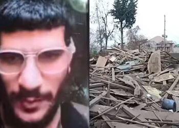 दिल्ली ब्लास्ट के जल्लाद आतंकी डॉक्टर उमर मोहम्मद का घर सुरक्षाबलों ने आईडी से उड़ाया