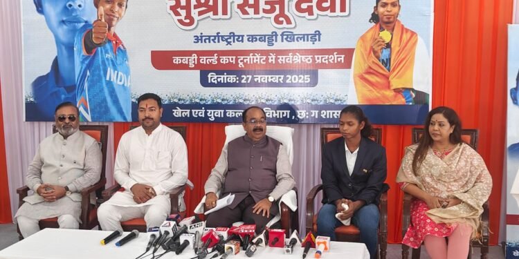 रायपुर में संजू देवी का सम्मान, वर्ल्ड कप की हीरोइन बोलीं- अगला लक्ष्य एशियन गेम्स