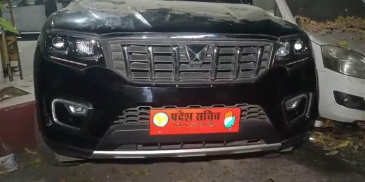 CG NEWS: यूथ कांग्रेस नेता की तेज रफ्तार स्कॉर्पियो ने मचाया उत्पात, कई गाड़ियों को मारी टक्कर, देखें वीडियो