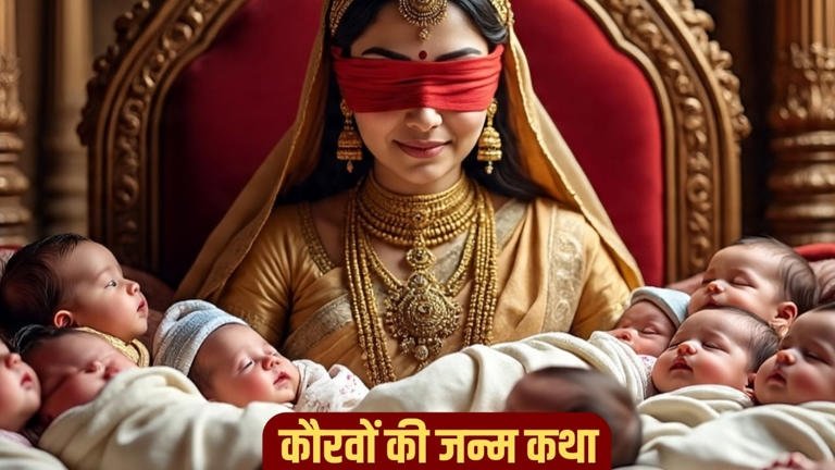 Mahabharat Katha: कैसे हुए गांधारी के 100 पुत्र पैदा? बड़े रहस्य से भरी है कौरवों की जन्म कथा