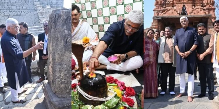 “सिरपुर की World Heritage सूची में शामिल करने की तैयारी, केंद्रीय मंत्री ने किया औचक निरीक्षण”