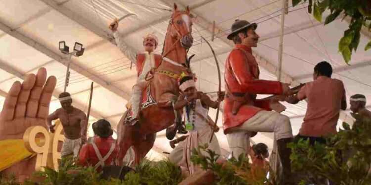 कर्तव्य पथ पर छत्तीसगढ़ की झांकी में जीवंत होगी जनजातीय वीरों की गाथा