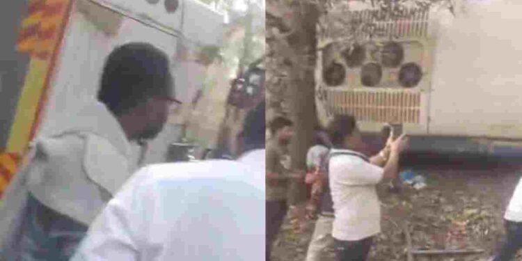 कांकेर में बड़ा सड़क हादसा, यात्रियों से भरी बस पलटी, 32 घायल