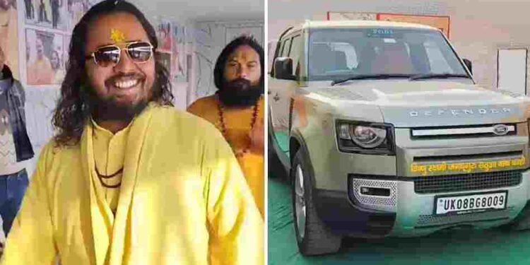 माघ मेला: संगम की रेती पर ‘सतुआ बाबा’ का जलवा, 3 करोड़ की लग्जरी कार और ब्रांडेड चश्मे ने खींचा सबका ध्यान