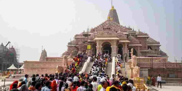 राम मंदिर में नमाज पढ़ने की कोशिश, कश्मीर का अहमद शेख हिरासत में