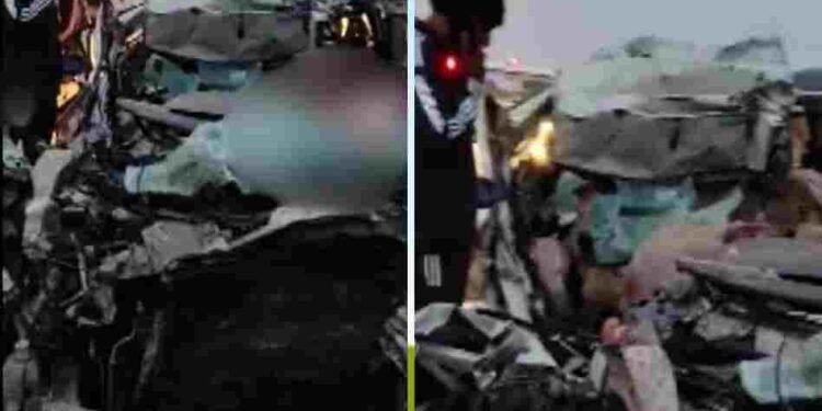 महाकाल दर्शन कर लौट रहे 4 लोगों की मौत, ट्रक चालक कार को कई किमी तक घसीटता रहा
