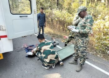 पखांजुर में सड़क हादसे में पंचायत सचिव की दर्दनाक मौत