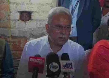 “अडानी-अंबानी की सरकार है भाजपा, संसाधनों को बेचने के लिए साय को बनाया CM” -भूपेश बघेल