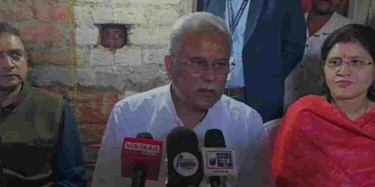 “अडानी-अंबानी की सरकार है भाजपा, संसाधनों को बेचने के लिए साय को बनाया CM” -भूपेश बघेल