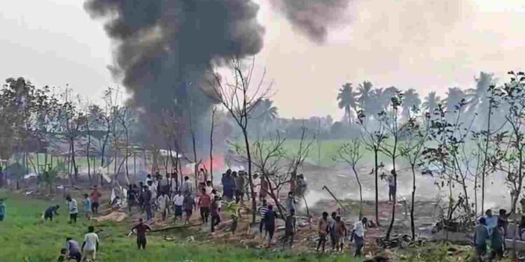 काकीनाडा के सामरलकोट में पटाखा फैक्ट्री में भीषण विस्फोट, 18 मजदूरों की मौत