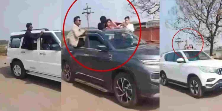 CG NEWS- विदाई समारोह में मौत से खेलते नाबालिग, VIDEO सामने आया