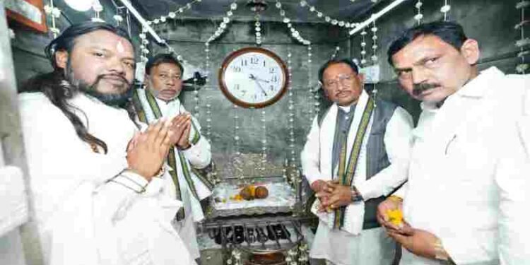 बाबा गुरू घासीदास जी के बताए मार्ग पर काम कर रही हमारी सरकार – मुख्यमंत्री साय