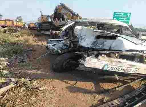 CG ACCIDENT: रायपुर-रतनपुर नेशनल हाईवे पर भीषण हादसा, चार की मौत, VIDEO