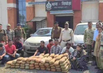 CG NEWS: पुलिस ने नशा तस्करी पर मारा बड़ा वार, 137 किलो गांजा बरामद, 8 गिरफ्तार