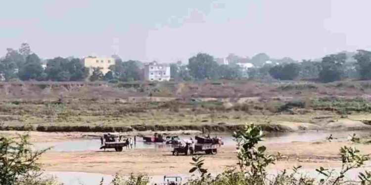 बिलासपुर में बेखौफ रेत माफिया, ड्रोन निगरानी के दावे जमीन पर फेल