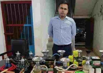 बिलासपुर पुलिस ने होटल में अवैध हुक्का बार पकड़ा, मैनेजर गिरफ्तार