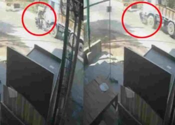 CG NEWS: ट्रक की चपेट में आने से मोपेड चालक की मौत, ग्रामीणों ने किया चक्का जाम