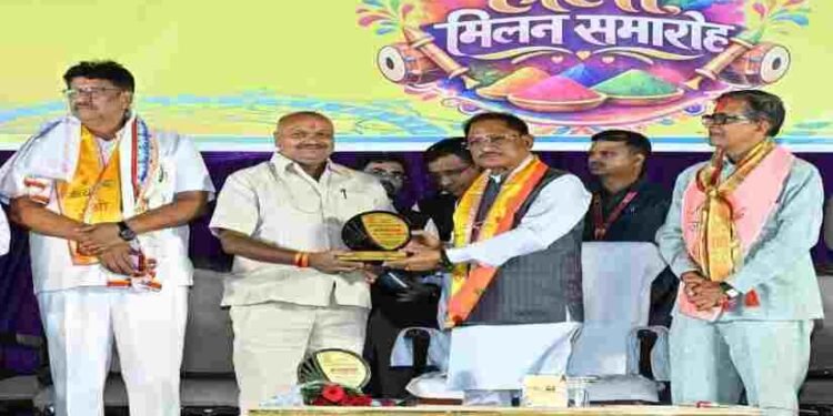 कान्यकुब्ज समाज छत्तीसगढ़ के विकास में निभा रहा महत्वपूर्ण भूमिका : मुख्यमंत्री विष्णु देव साय