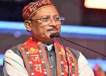 मुख्यमंत्री विष्णु देव साय छत्तीसगढ़ सिंधी सेवा महापंचायत द्वारा आयोजित ‘चन्ड्र जी रात, सिंधिन जो मेलो – आनंद मेलो’ में हुए शामिल