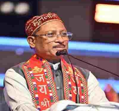 मुख्यमंत्री विष्णु देव साय छत्तीसगढ़ सिंधी सेवा महापंचायत द्वारा आयोजित ‘चन्ड्र जी रात, सिंधिन जो मेलो – आनंद मेलो’ में हुए शामिल