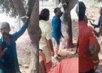 CG NEWS: सूरजपुर में ‘तालिबानी’ इंसाफ: बच्चा चोरी के शक में ऑटो चालक को पेड़ से बांधकर पीटा, वीडियो वायरल