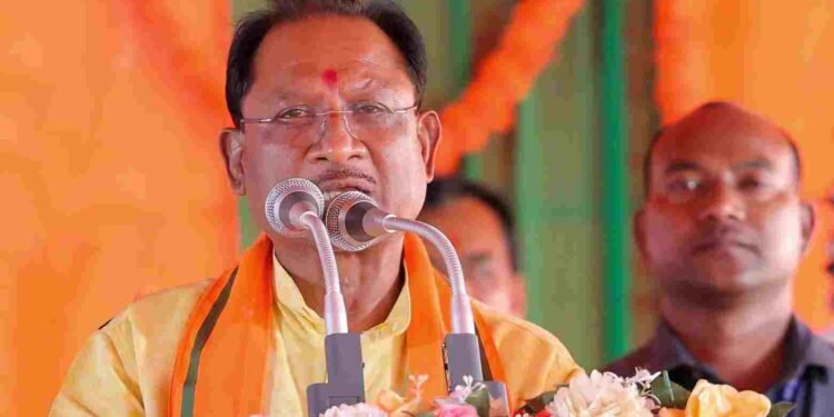 छत्तीसगढ़: मुख्यमंत्री विष्णुदेव साय ने केंद्र सरकार के ईंधन शुल्क में राहत के निर्णय का किया स्वागत