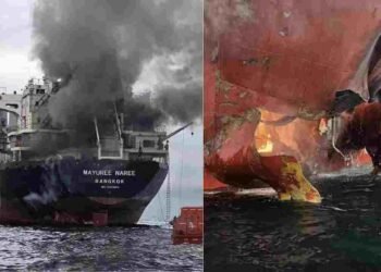 समुद्र में कोहराम: भारत आ रहे थाईलैंड के जहाज ‘मयूरी नारी’ पर हमला, होर्मुज स्ट्रेट के पास मचा हड़कंप!