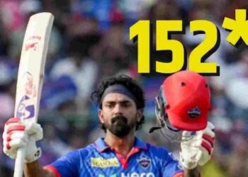 अरुण जेटली स्टेडियम में केएल राहुल का तूफान, 67 गेंदों में ठोके 152 रन