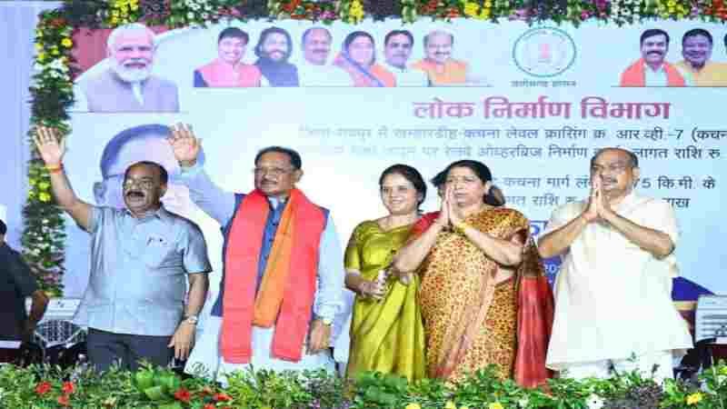 मुख्यमंत्री विष्णुदेव साय ने किया कचना रेलवे ओवरब्रिज का लोकार्पण, लाखों लोगों को मिलेगी ट्रैफिक जाम से राहत