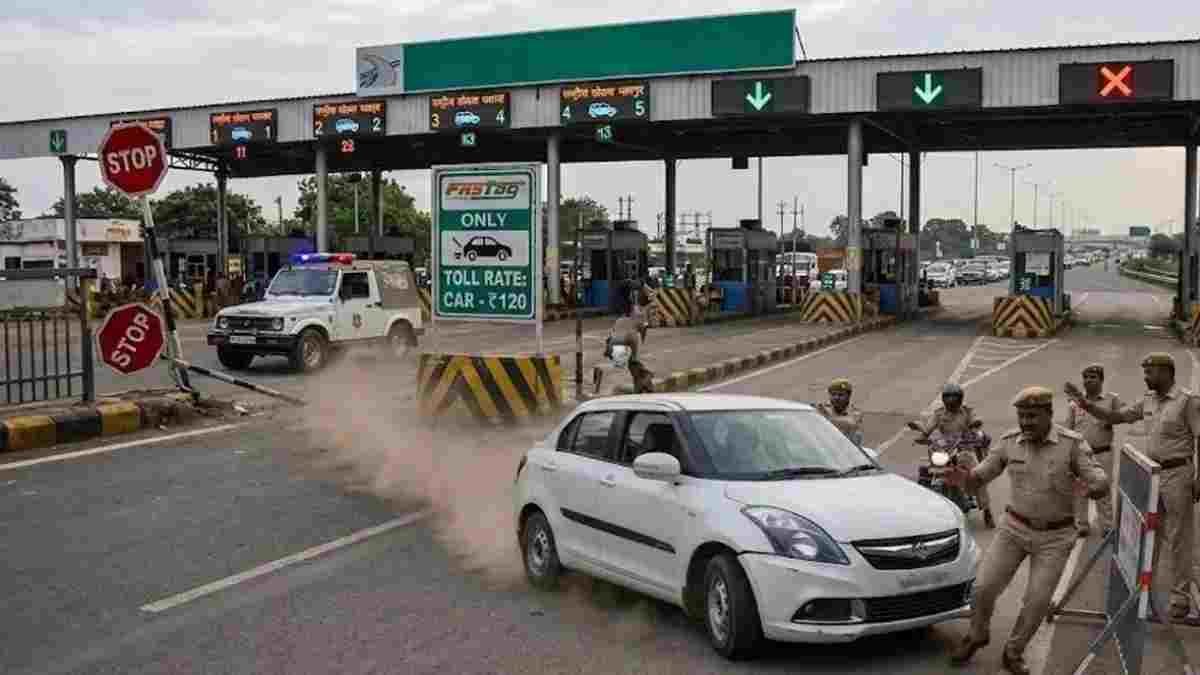 दुर्ग में सनसनी: कुम्हारी टोल प्लाजा पर चेकिंग के दौरान आरक्षक को कुचलने का प्रयास, नागपुर के दो आरोपी गिरफ्तार