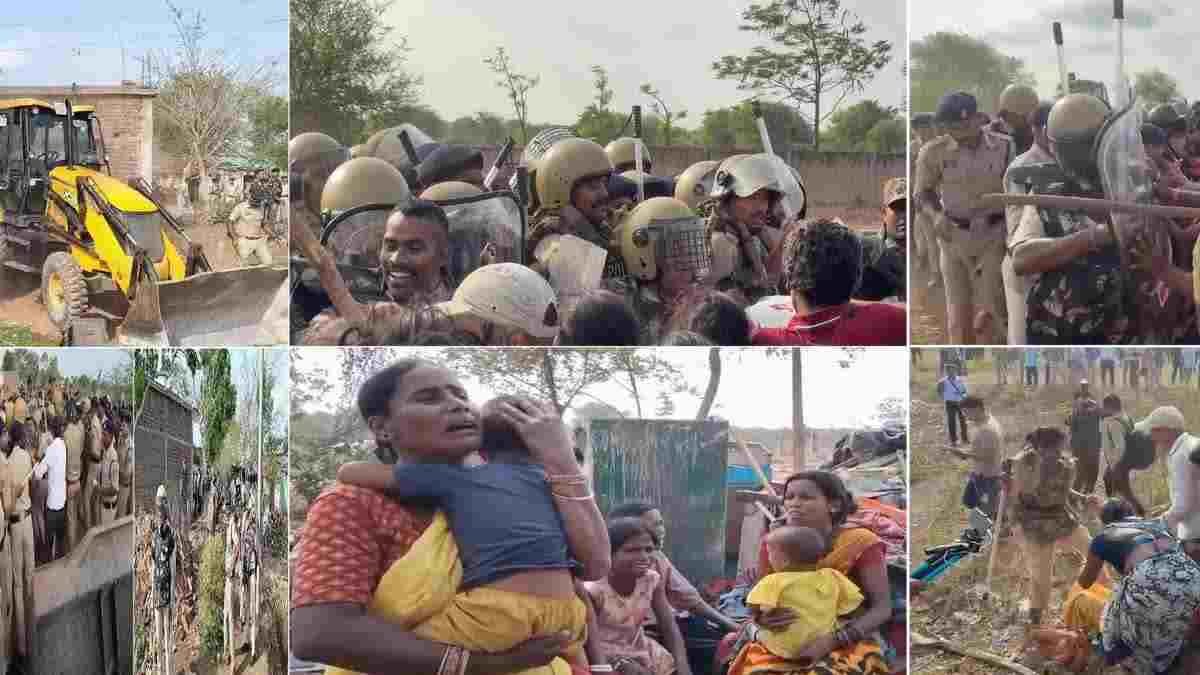 विकास की ऐसी कैसी कीमत? जहां कल तक गूंजती थी किलकारियां, वहां आज सिर्फ मलबा; नकटी गांव में रो पड़े मासूम!