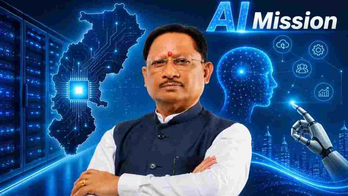 खनिज से ‘टेक हब’ बनने की ओर छत्तीसगढ़: CM विष्णुदेव साय के नेतृत्व में तैयार हुआ ‘AI विजन’, नवा रायपुर में बनेगा देश का पहला AI डेटा सेंटर पार्क