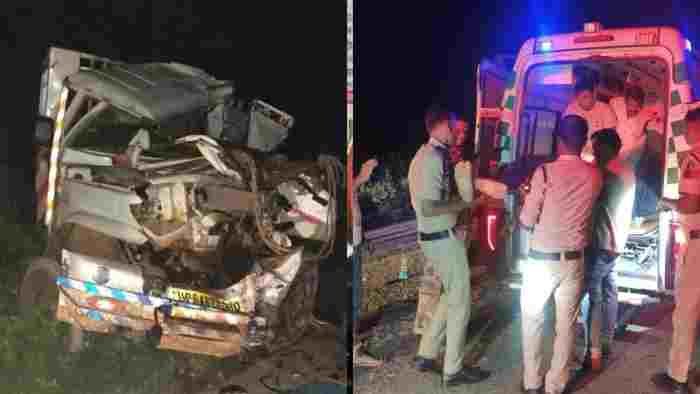 बलरामपुर में भीषण सड़क हादसा, ट्रक-पिकअप की टक्कर में 3 मजदूरों की मौत