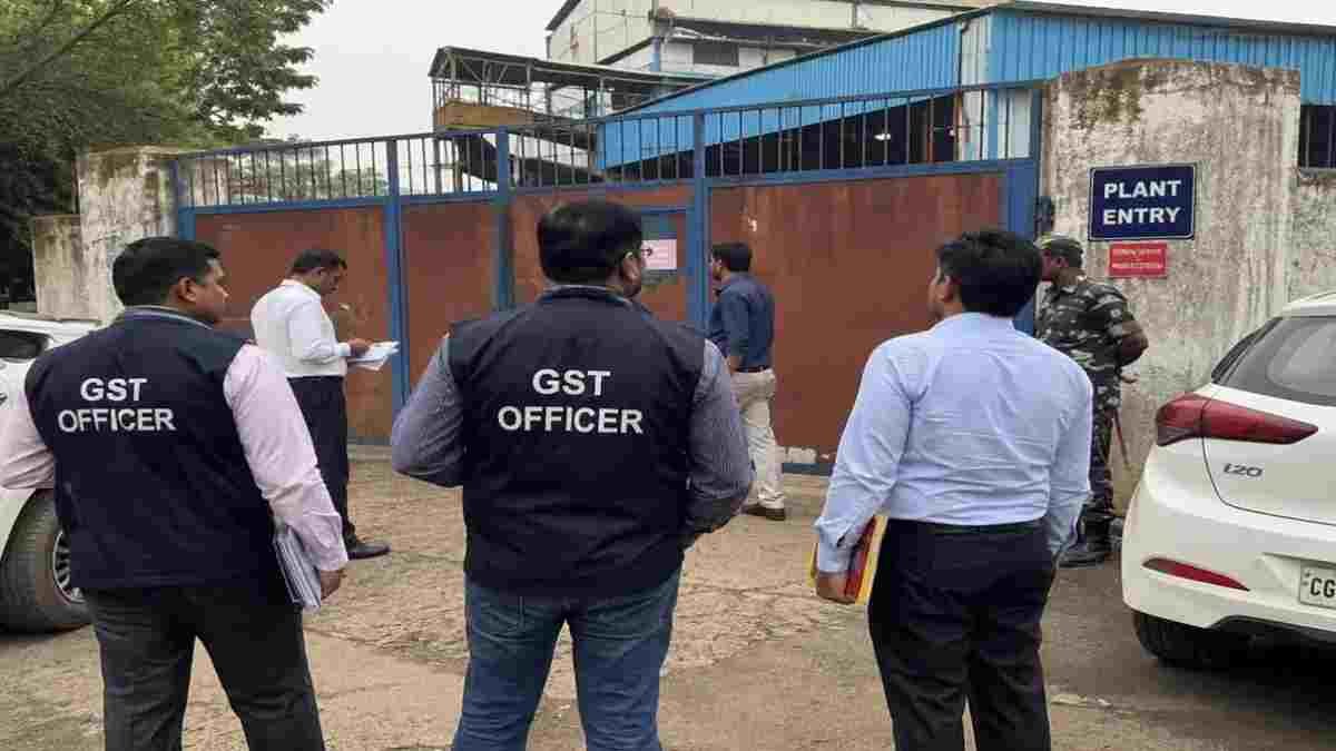 रायगढ़ में सेंट्रल GST की दबिश, प्लांट में घंटों खंगाले दस्तावेज; टैक्स चोरी की आशंका