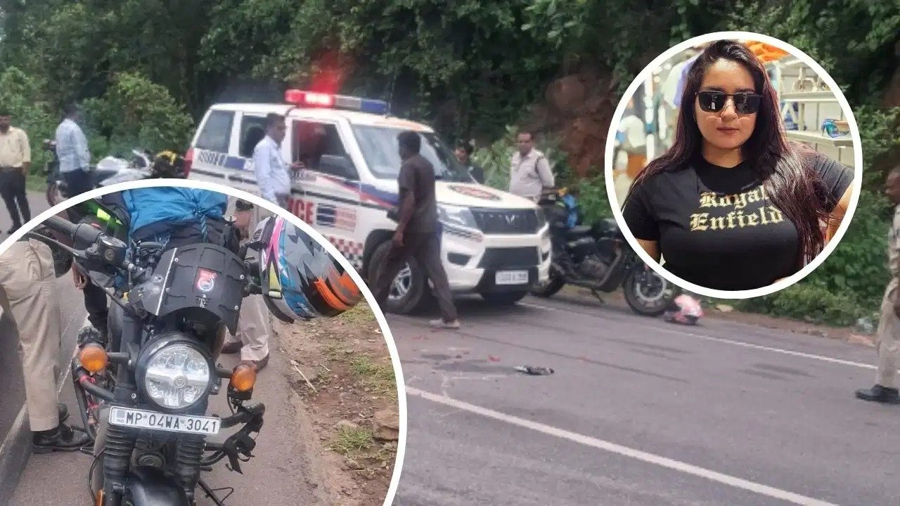 जगतरा घाटी में दर्दनाक सड़क हादसा, महाराष्ट्र की 24 वर्षीय बाइक राइडर की मौत