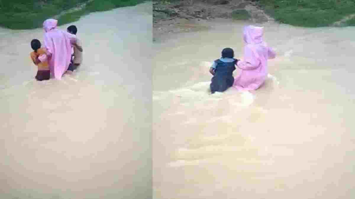 भारी बारिश से रसौकी गांव बना टापू, 6 दिनों से आवागमन ठप; बरगा नदी के उफान से स्कूल-कॉलेज भी बंद