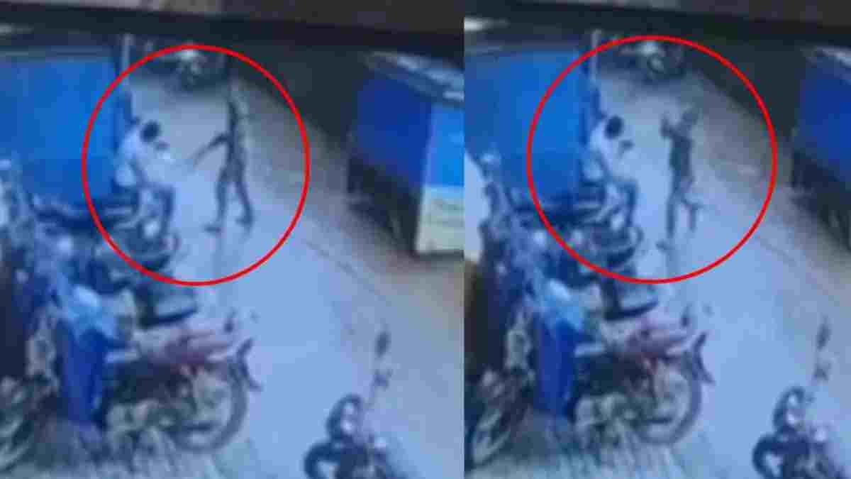CG NEWS- युवक पर जानलेवा हमला, सिर पर डंडे से वार; CCTV में कैद हुई वारदात