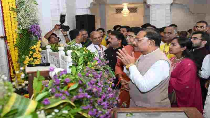 भगवान श्रीकृष्ण का जीवन हमें धर्म, कर्तव्य और लोककल्याण के मार्ग पर चलने की देता है प्रेरणा – मुख्यमंत्री विष्णुदेव साय