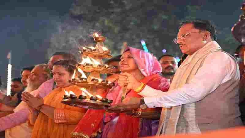 मुख्यमंत्री विष्णुदेव साय ने किया शिवरीनारायण महोत्सव का शुभारंभ, उमड़ा जनसैलाब