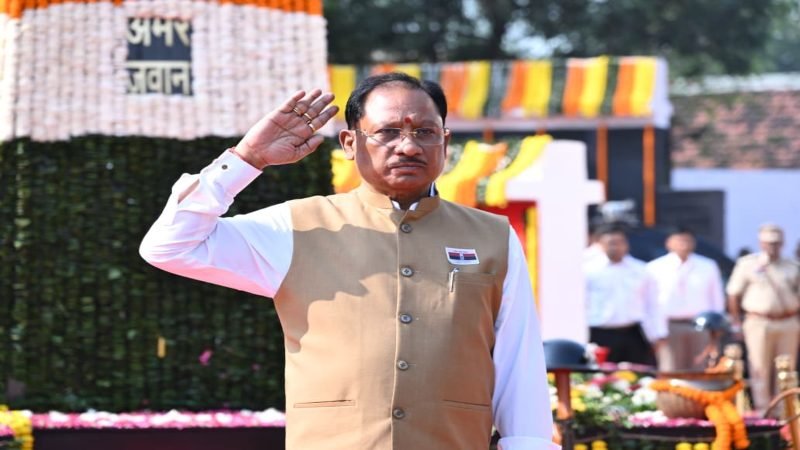वीर जवानों के अदम्य साहस और सर्वाेच्च बलिदान से छत्तीसगढ़ में शांति और सुरक्षा का नया अध्याय: मुख्यमंत्री विष्णु देव साय