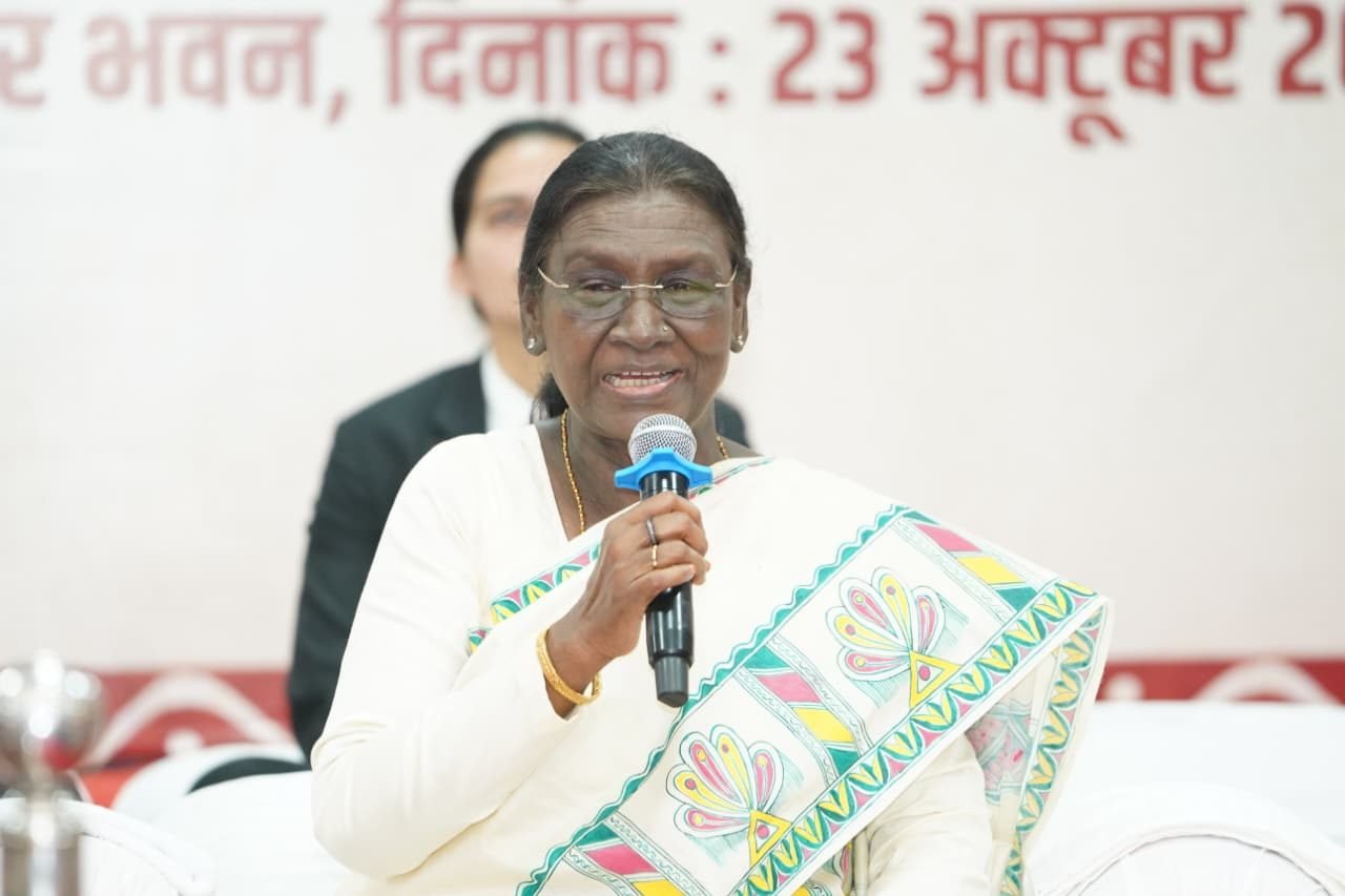 आदिवासी समाज की परंपरागत व्यवस्था सामाजिक एकता, न्याय और सुशासन का उत्कृष्ट उदाहरण- राष्ट्रपति द्रौपदी मुर्मु