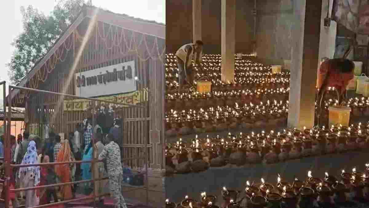 मां दंतेश्वरी के दरबार में 8 हजार ज्योति कलश प्रज्वलित, भीषण गर्मी में 9 दिन सेवा कर रहे सेवादार