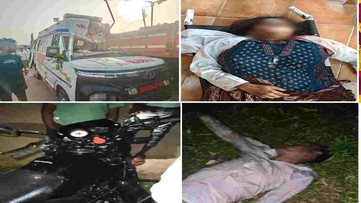 छत्तीसगढ़ में दो दर्दनाक सड़क हादसे, धमतरी में नर्स तो सूरजपुर में बाइक सवार युवक की मौत